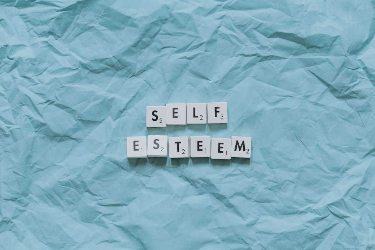 The words Self Esteem