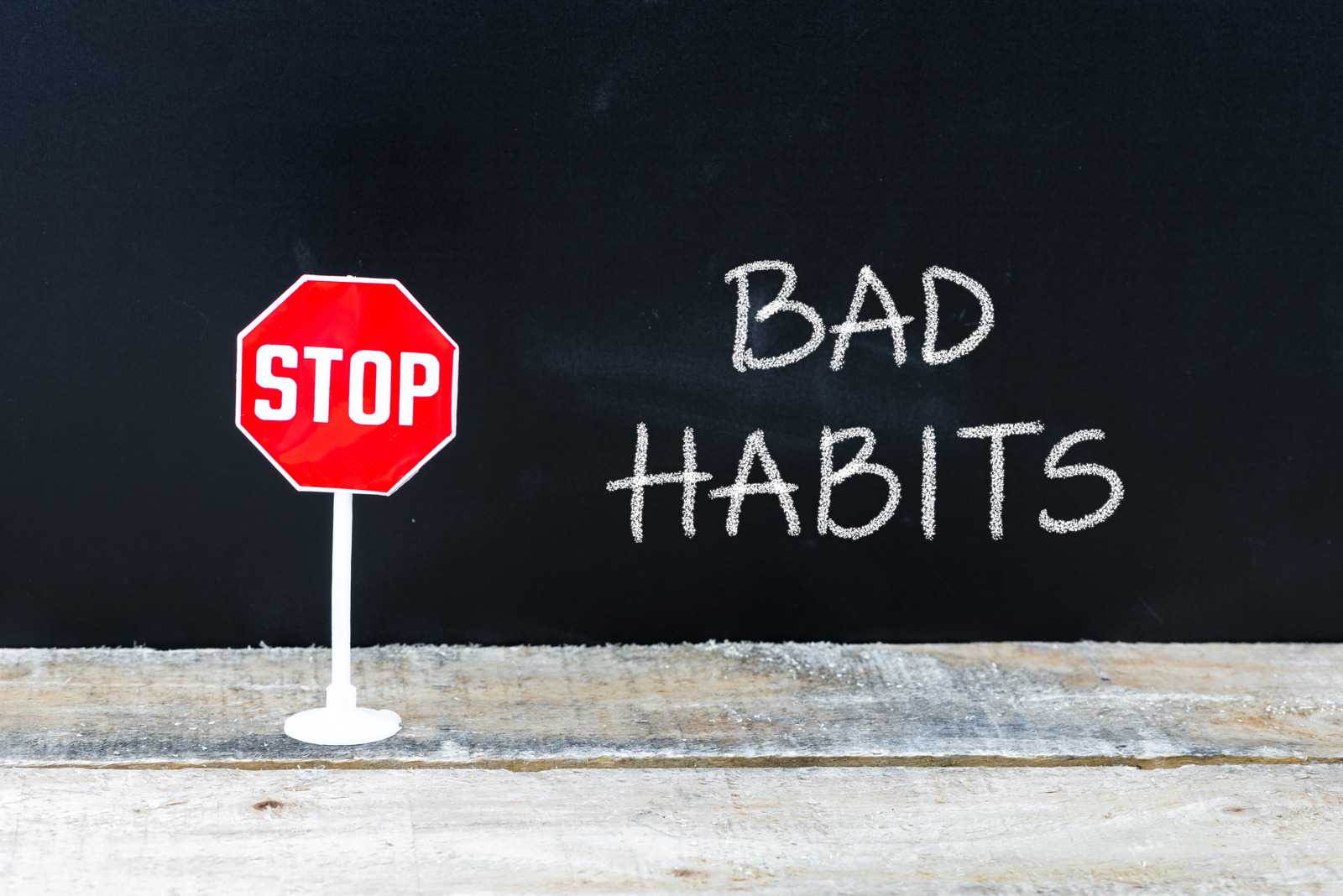 destructive habits